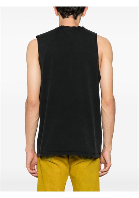 Top con stampa logo in nero Martine Rose - uomo MARTINE ROSE | 622JE01002BBLK